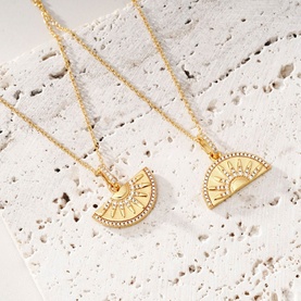 Bonded by Sunlight Necklace, Set of Two