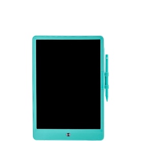 Play Easy PlayEasy LCD Drawing Tablet in turquoise with black screen and stylus pen, ultra-thin and lightweight