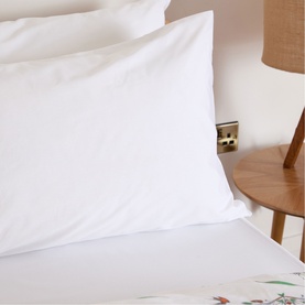 Fox & Friends Fitted Sheet White