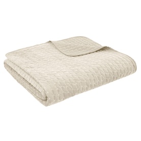 Attica Velvet Bedspread Natural