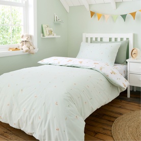 Mini Moo Duvet Set White