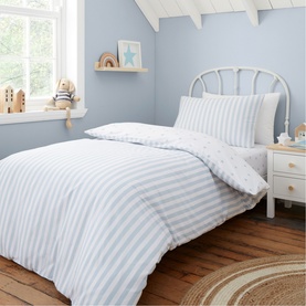 Mini Stars and Stripes Duvet Set Blue