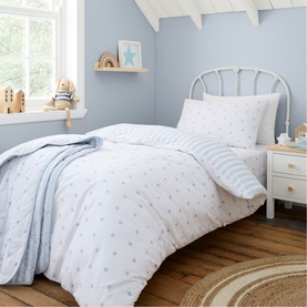 Mini Stars and Stripes Duvet Set Blue