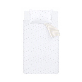 Mini Stars and Stripes Duvet Set Natural