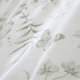 Thea Floral Duvet Set Green