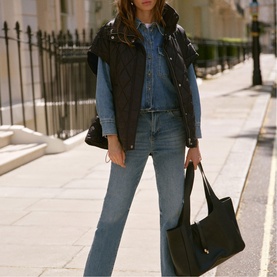 Oversized Quilted Gilet