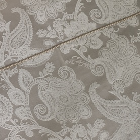 Opulent Jacquard Duvet Set Champagne