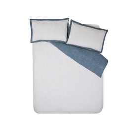 Oxford Pinstripe Duvet Set Navy