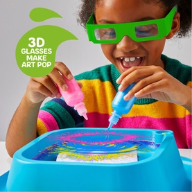 3D Neon Spin Motorised Art Station