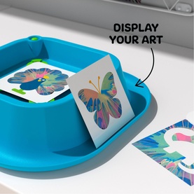3D Neon Spin Motorised Art Station