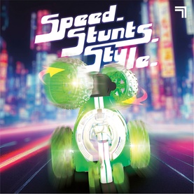 Wheelie Spinner Remote Control Stunt Car