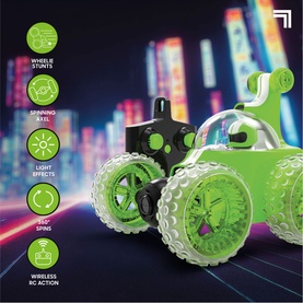 Wheelie Spinner Remote Control Stunt Car