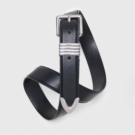 Suede Buckle Belt