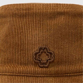 Reversible Corduroy Logo Bucket Hat