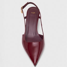 Patent Leather Slingback Pumps