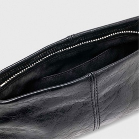 Miss M Distressed Leather Shoulder Bag