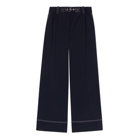 Belted Wide Leg Trousers
