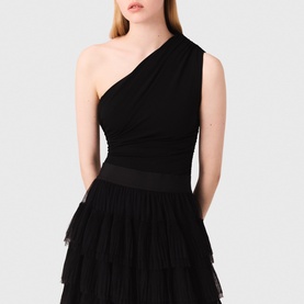 Asymmetric Off The Shoulder Bodysuit