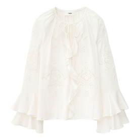 Omar Flounced blouse