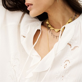 Omar Flounced blouse