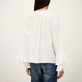Omar Flounced blouse