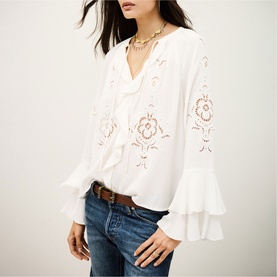 Omar Flounced blouse