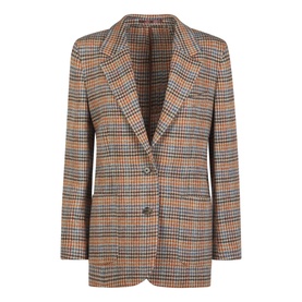 Carlotta Preppy Check Tweed Blazer
