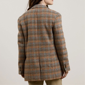 Carlotta Preppy Check Tweed Blazer