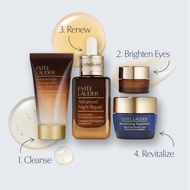 Advanced Night Repair Serum Lift and Glow Skincare Set