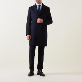 H-Hyde Single-Breasted Coat