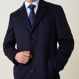 H-Hyde Single-Breasted Coat