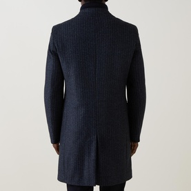 Hyde-Bib-Pad Single Breasted Coat