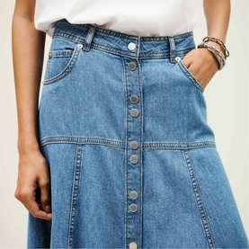 Laddie Denim Skirt