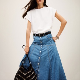 Laddie Denim Skirt