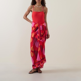 Sorrento Flame Sarong
