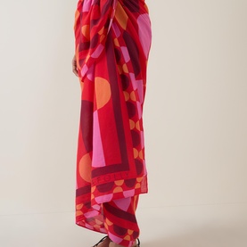 Sorrento Flame Sarong
