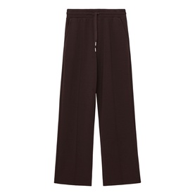 Jemma Premium Interlock Wide Leg Sweatpants