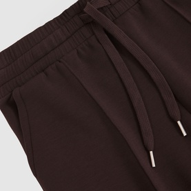 Jemma Premium Interlock Wide Leg Sweatpants