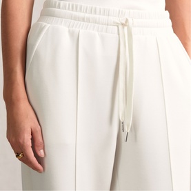 Jemma Interlock Wide Leg Sweat Pants