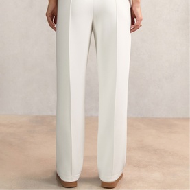 Jemma Interlock Wide Leg Sweat Pants