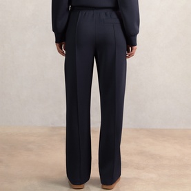 Jemma Interlock Wide Leg Sweatpants