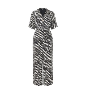 Abstract Triangle Jumpsuit