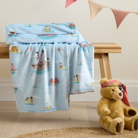 Pirate Throw Blue