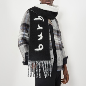 Reversible Logo Scarf