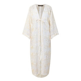 Blossom Embroidered Cover Up