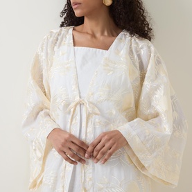 Blossom Embroidered Cover Up