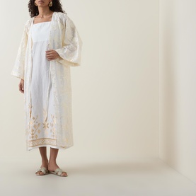Blossom Embroidered Cover Up