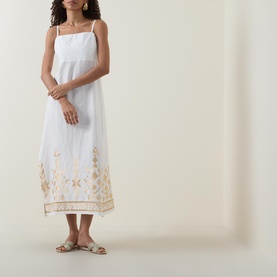Ios Embroidered Dress