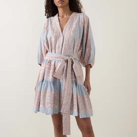 Triangle Mini Shirt Dress