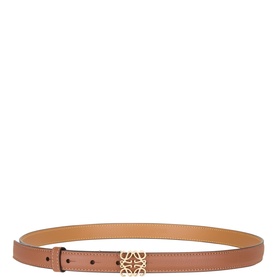 Anagram Logo Leather Belt